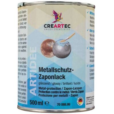 Creartec Vernis zapon de protection, 500 ml - Publicité Creartec Vernis zapon de protection, 500 ml - Publicité