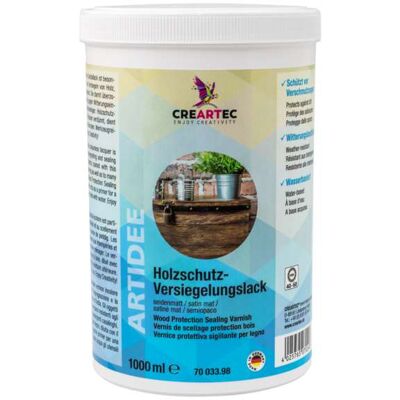 Creartec Vernis de protection pour vanneries, 1000 ml - Publicité Creartec Vernis de protection pour vanneries, 1000 ml - Publicité