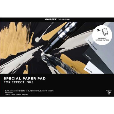 Molotow Cahier + Bloc - Bloc de papier à dessin - Publicité Molotow Cahier + Bloc - Bloc de papier à dessin - Publicité