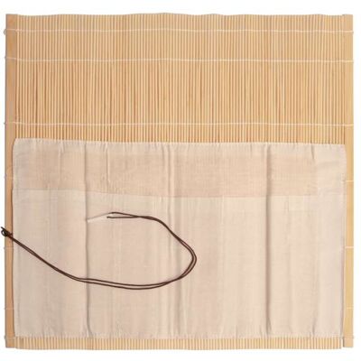 Tapis pour pinceaux, 36,5 x 35 cm, poches en coton - Publicité Tapis pour pinceaux, 36,5 x 35 cm, poches en coton - Publicité