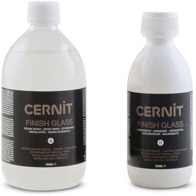 Kit vernis Cernit Finish Glass, 500 ml + 250 ml - Publicité Kit vernis Cernit Finish Glass, 500 ml + 250 ml - Publicité