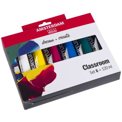 Ensemble de Peinture Acrylique Royal Talens Amsterdam - Set Educatif - Publicité Ensemble de Peinture Acrylique Royal Talens Amsterdam - Set Educatif - Publicité