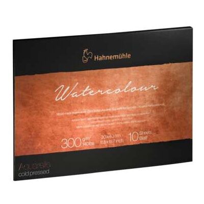 Hahnemühle Modèle - Aquarelle 300g/m² - fournitures artistiques - Publicité Hahnemühle Modèle - Aquarelle 300g/m² - fournitures artistiques - Publicité