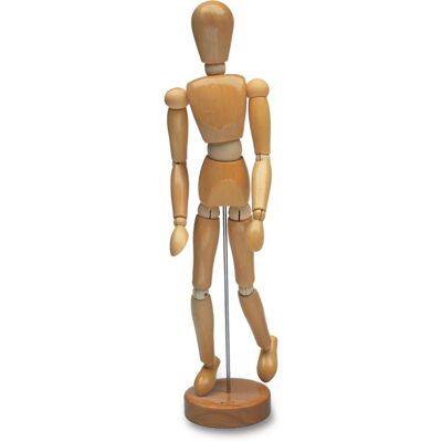 Mannequin articulé, Homme 30cm - Publicité Mannequin articulé, Homme 30cm - Publicité