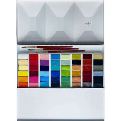 Coffret aquarelle Charvin version Luxe - Publicité Coffret aquarelle Charvin version Luxe - Publicité