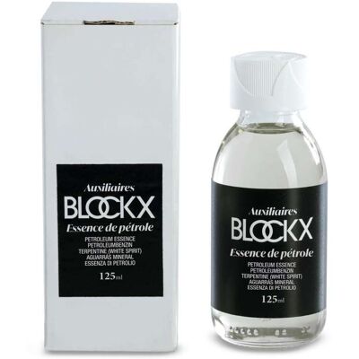 Essence de pétrole Blockx, 125 ml - Publicité Essence de pétrole Blockx, 125 ml - Publicité