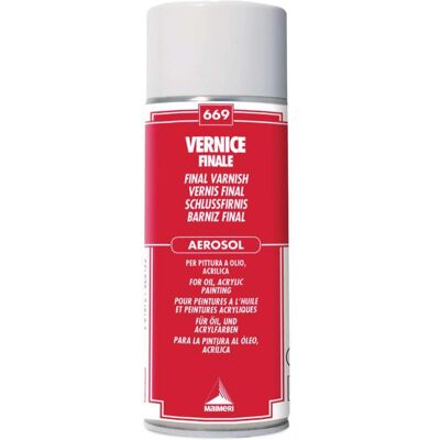 Vernis final Maimeri, 400 ml - aérosol - Publicité Vernis final Maimeri, 400 ml - aérosol - Publicité