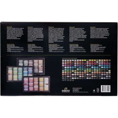 Royal Talens Coffret en bois de pastels Rembrandt, 225 paste4ls - Publicité Royal Talens Coffret en bois de pastels Rembrandt, 225 paste4ls - Publicité