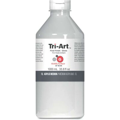Tri-Art™ Médium vernis final Tri-Art, 1000 ml, Brillant - Publicité Tri-Art™ Médium vernis final Tri-Art, 1000 ml, Brillant - Publicité