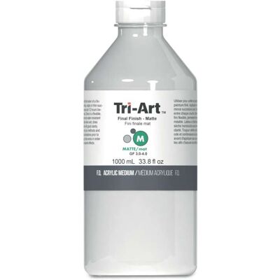 Tri-Art™ Médium vernis final Tri-Art, 1000 ml, Mat - Publicité Tri-Art™ Médium vernis final Tri-Art, 1000 ml, Mat - Publicité