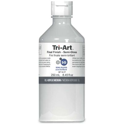 Tri-Art™ Médium vernis final Tri-Art, 250 ml, Semi-brillant - Publicité Tri-Art™ Médium vernis final Tri-Art, 250 ml, Semi-brillant - Publicité