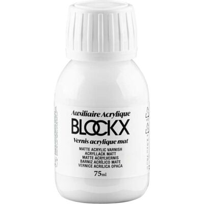 Vernis acrylique mat Blockx, 75 ml - Publicité Vernis acrylique mat Blockx, 75 ml - Publicité