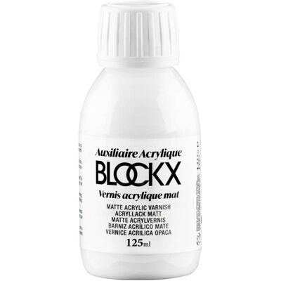 Vernis acrylique mat Blockx, 125 ml - Publicité Vernis acrylique mat Blockx, 125 ml - Publicité