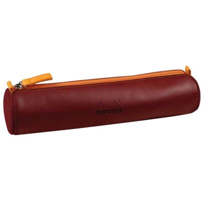 Trousse ronde en simili cuir italien Rhodiarama - Lot de 3 - Publicité Trousse ronde en simili cuir italien Rhodiarama - Lot de 3 - Publicité