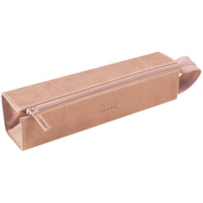 Trousse en simili cuir italien - Touch de rose - Lot de 2 - Publicité Trousse en simili cuir italien - Touch de rose - Lot de 2 - Publicité