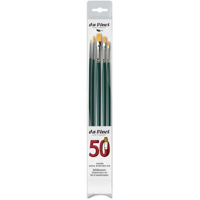 Set Nova de 5 pinceaux spécial 50 ans Da Vinci - Publicité Set Nova de 5 pinceaux spécial 50 ans Da Vinci - Publicité