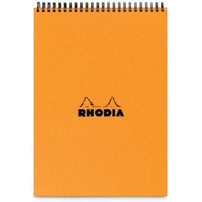 Note Pad Rhodia Classic Clairefontaine, A4 - 21 x 29,7 cm, Ligné, Lisse - Publicité Note Pad Rhodia Classic Clairefontaine, A4 - 21 x 29,7 cm, Ligné, Lisse - Publicité