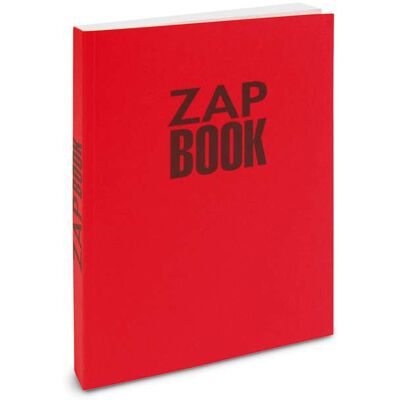 Zap Book Clairefontaine (80g/m2 - dos carré collé), Bloc de 320 pages, A5-14,8x21cm-80g/m², Mat - Publicité Zap Book Clairefontaine (80g/m2 - dos carré collé), Bloc de 320 pages, A5-14,8x21cm-80g/m², Mat - Publicité