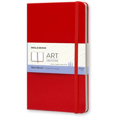 Carnet Art Dessin Moleskine, 13 x 21 cm - 104 pages, 13 cm x 21 cm, 165 g/m² - Publicité Carnet Art Dessin Moleskine, 13 x 21 cm - 104 pages, 13 cm x 21 cm, 165 g/m² - Publicité