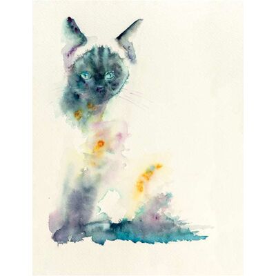 Editions de Saxe Animaux à l'aquarelle - Publicité Editions de Saxe Animaux à l'aquarelle - Publicité