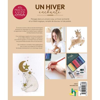 Editions de Saxe Un hiver enchanté - Les techniques de base du coloriage - Publicité Editions de Saxe Un hiver enchanté - Les techniques de base du coloriage - Publicité