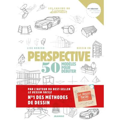 Editions Mango Dessin en perspective - 50 modèles pour débuter - Publicité Editions Mango Dessin en perspective - 50 modèles pour débuter - Publicité