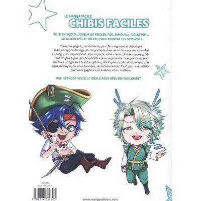 Editions Mango Chibis faciles - 22 modèles pas à pas - Publicité Editions Mango Chibis faciles - 22 modèles pas à pas - Publicité