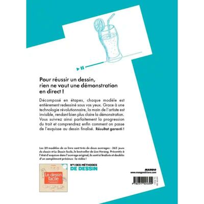 Editions Mango Le dessin facile en vidéos Perspective - Publicité Editions Mango Le dessin facile en vidéos Perspective - Publicité