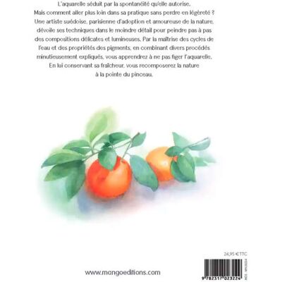 Editions Mango Aquarelle - La nature recomposée - Publicité Editions Mango Aquarelle - La nature recomposée - Publicité