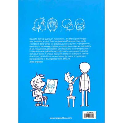 Editions Mango Dessiner ses personnages de BD - Publicité Editions Mango Dessiner ses personnages de BD - Publicité