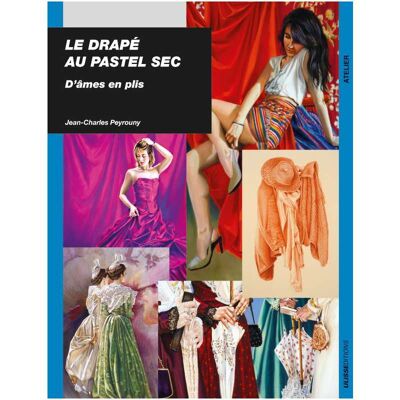 Le drapé au pastel sec - D'âmes en plis - Publicité Le drapé au pastel sec - D'âmes en plis - Publicité