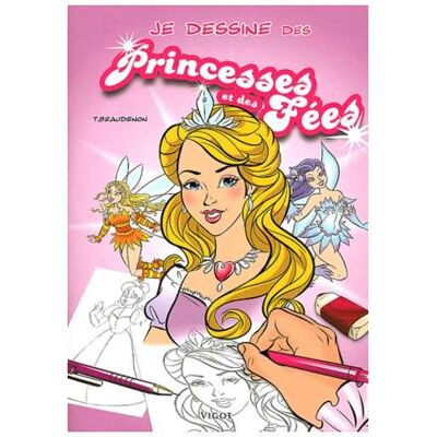Je dessine des princesses et des fées - Publicité Je dessine des princesses et des fées - Publicité