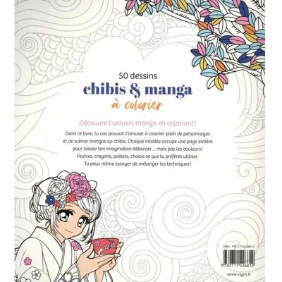 50 dessins chibis et manga à colorier - Publicité 50 dessins chibis et manga à colorier - Publicité
