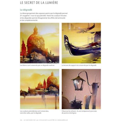 Le monde de la couleur illustré à l'aquarelle - Publicité Le monde de la couleur illustré à l'aquarelle - Publicité