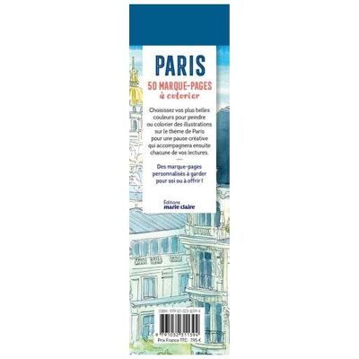 Editions Marie-Claire Paris - 50 marque-pages à colorier - Publicité Editions Marie-Claire Paris - 50 marque-pages à colorier - Publicité