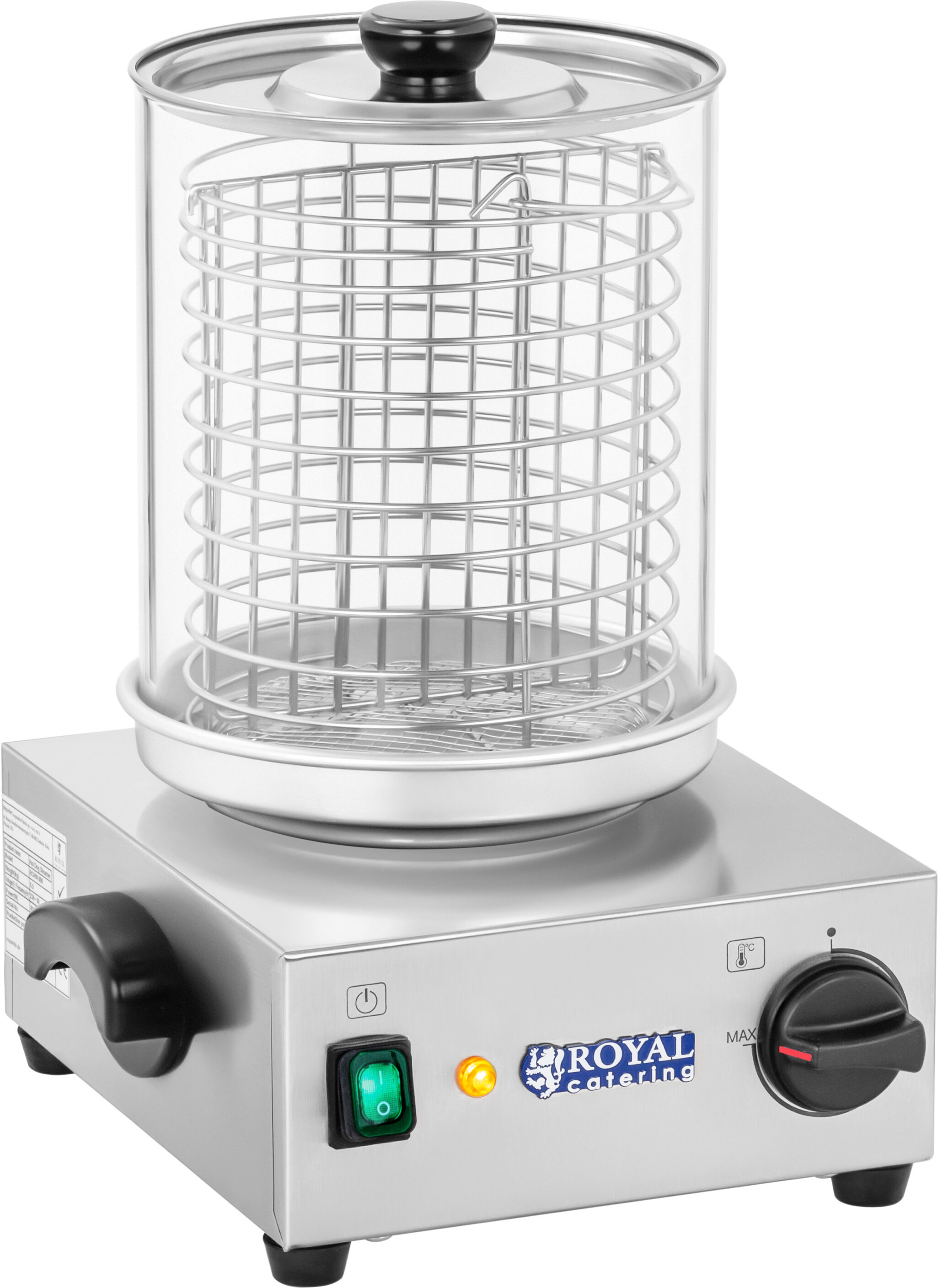 Royal Catering Machine à hot-dog - 800 W RCHW-800 Royal Catering Machine à hot-dog - 800 W RCHW-800