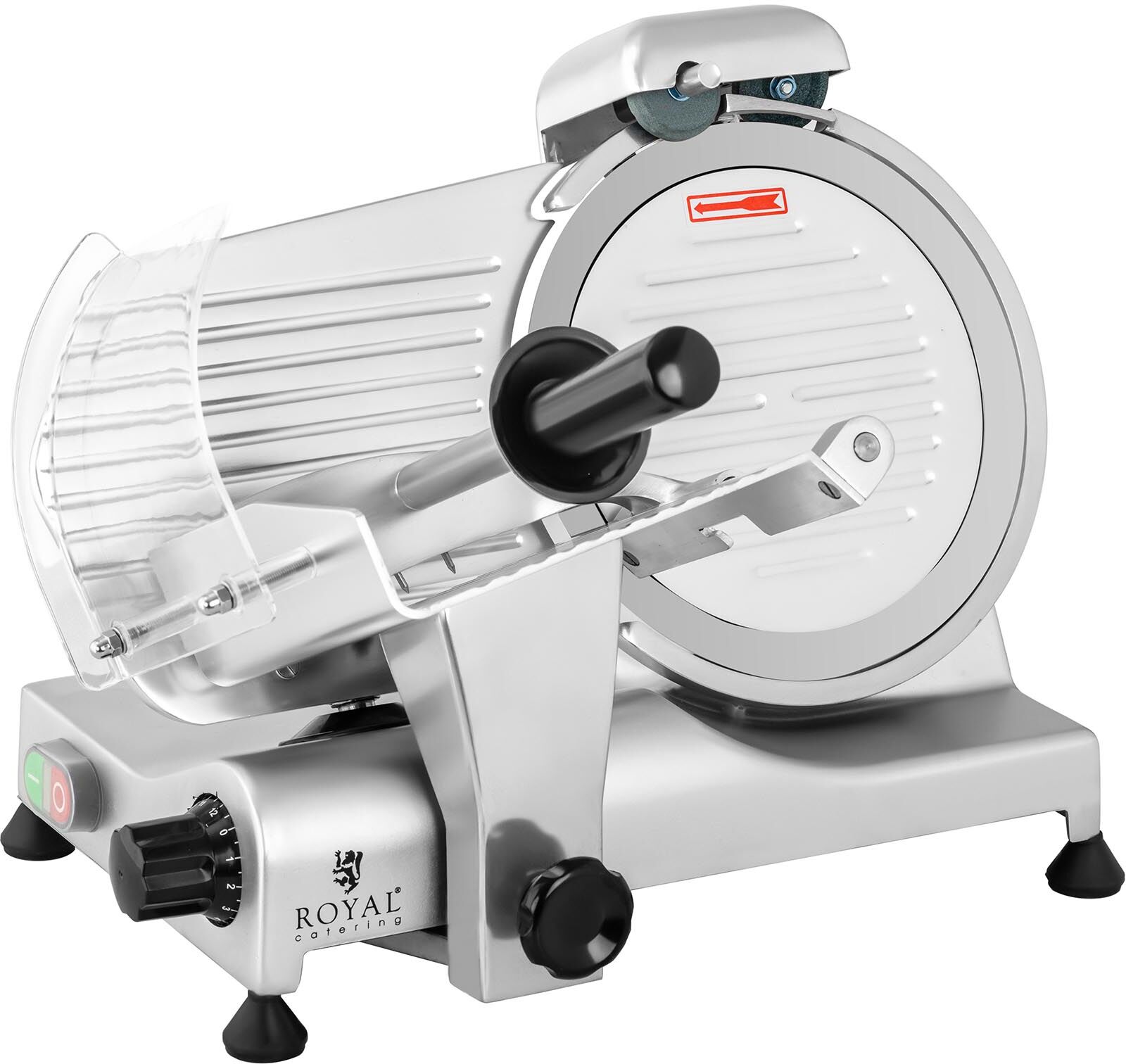 Royal Catering Trancheuse à jambon - 250 mm - Max. 12 mm - 320 W RCMS-250MM Royal Catering Trancheuse à jambon - 250 mm - Max. 12 mm - 320 W RCMS-250MM