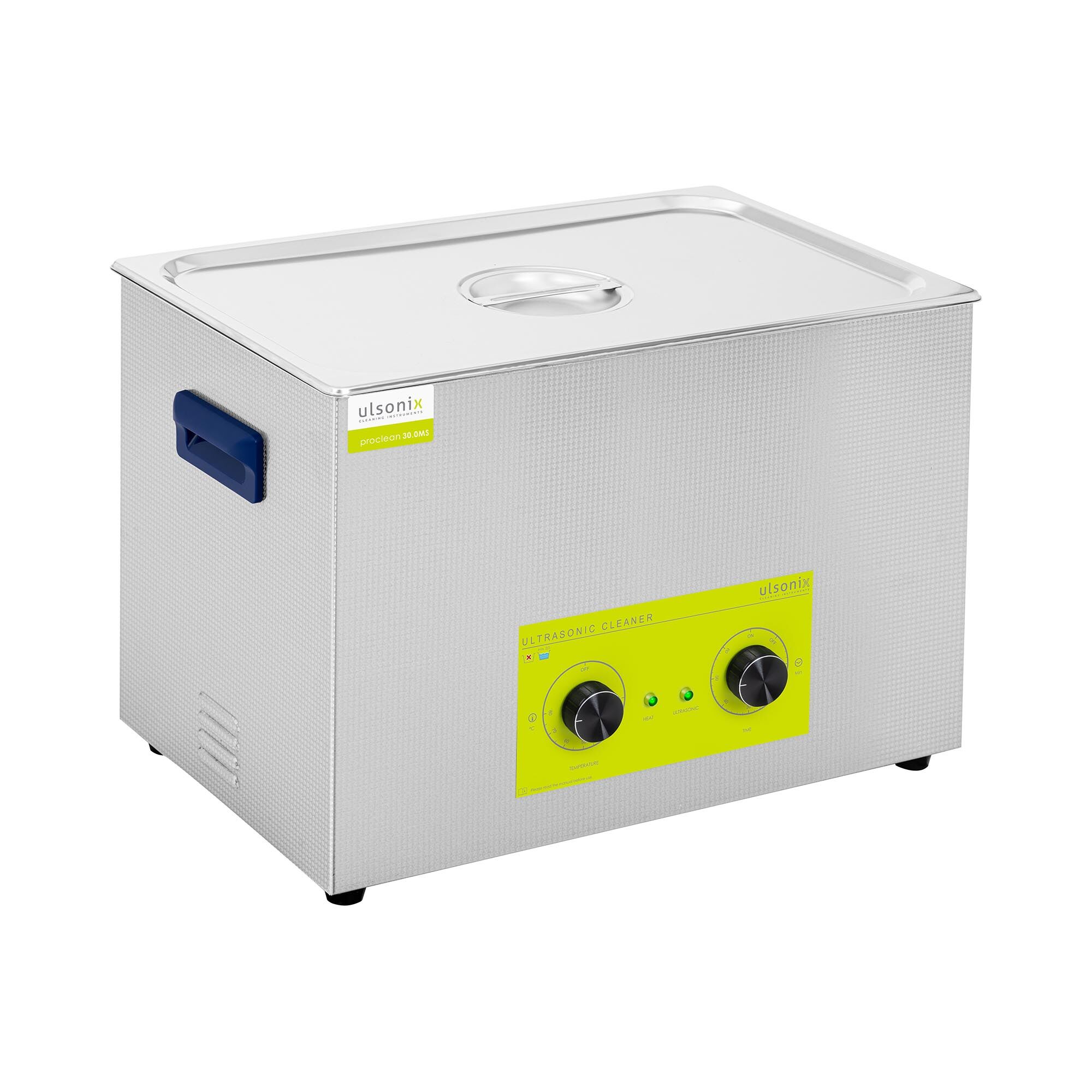 Notice d'utilisation, manuel d'utilisation et mode d'emploi ulsonix Nettoyeur à ultrasons - 30 litres - 600 watts PROCLEAN 30.0MS   