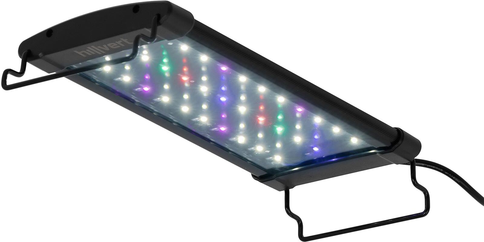 Notice d'utilisation, manuel d'utilisation et mode d'emploi hillvert Lampe LED aquarium - 33 LED - 6 W - 30 cm HT-WEDGE-FT6W   