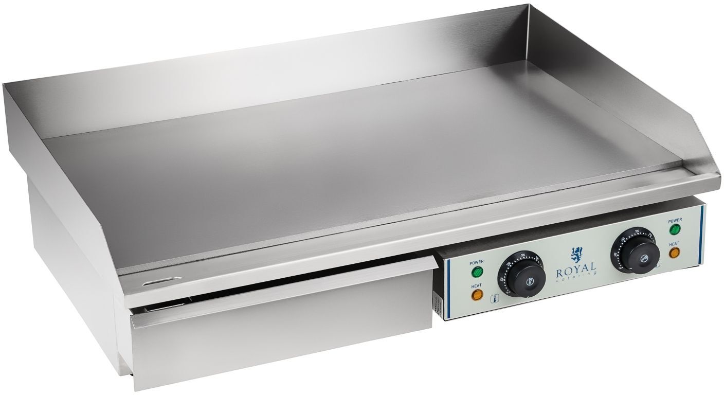 Royal Catering Plancha électrique lisse - 72,5 cm - 2 x 2,2 kW RCEG-75 Royal Catering Plancha électrique lisse - 72,5 cm - 2 x 2,2 kW RCEG-75