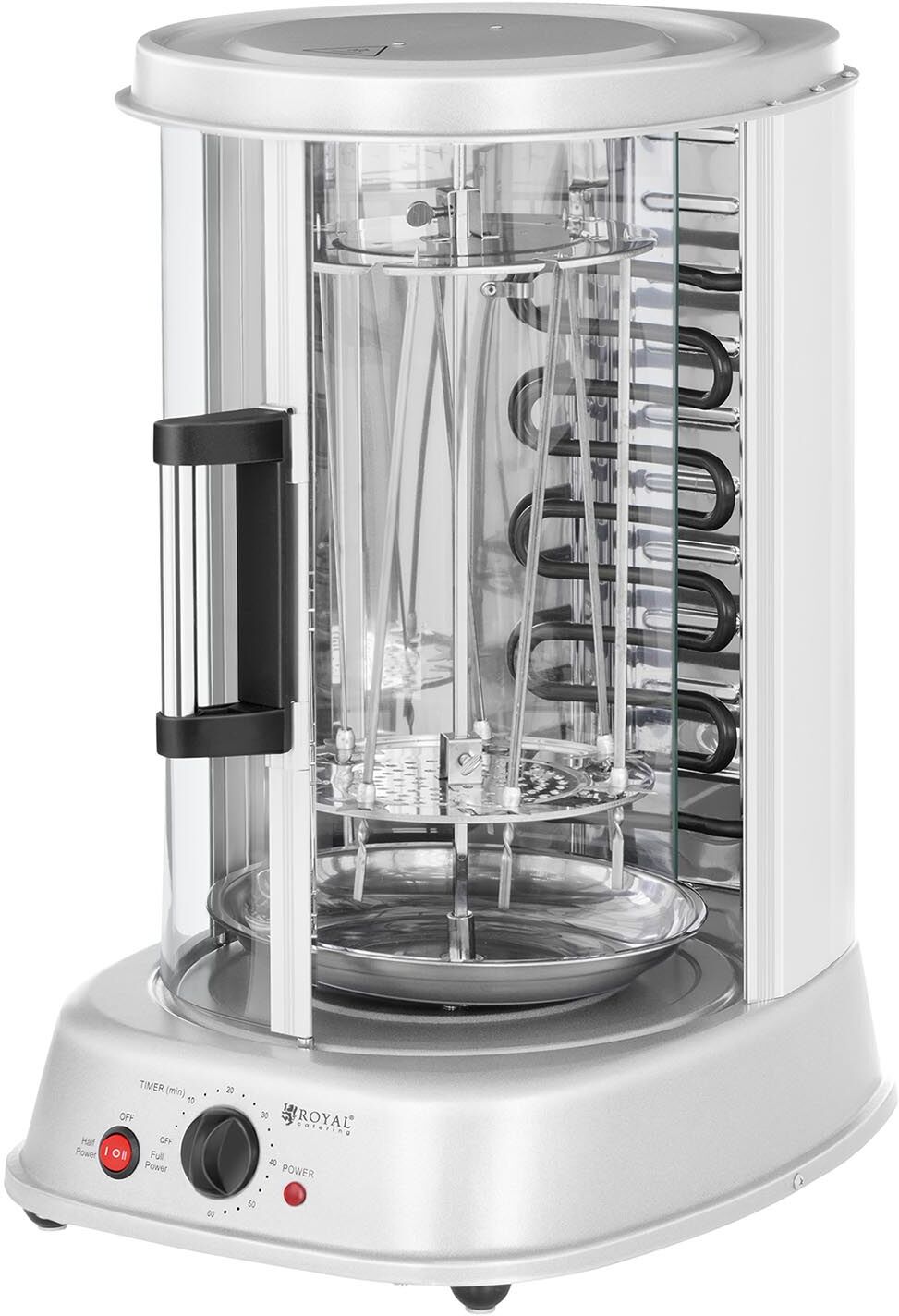 Royal Catering Rôtissoire verticale - 3-en-1 - 1 800 W - 31 l RCGV-1800-1 Royal Catering Rôtissoire verticale - 3-en-1 - 1 800 W - 31 l RCGV-1800-1