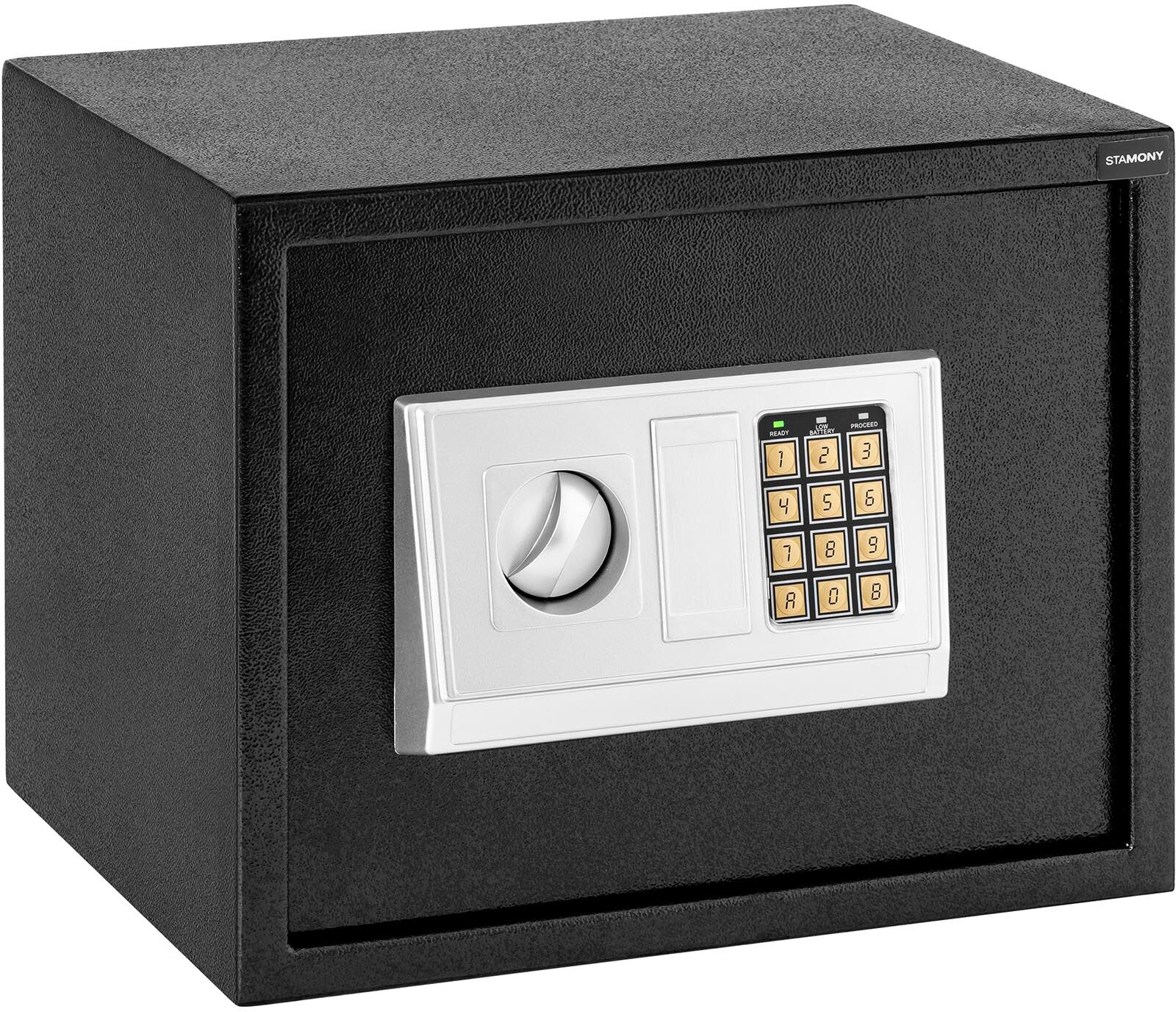 Stamony Coffre-fort électronique - 38 x 30 x 30 cm ST-ES-300 Stamony Coffre-fort électronique - 38 x 30 x 30 cm ST-ES-300