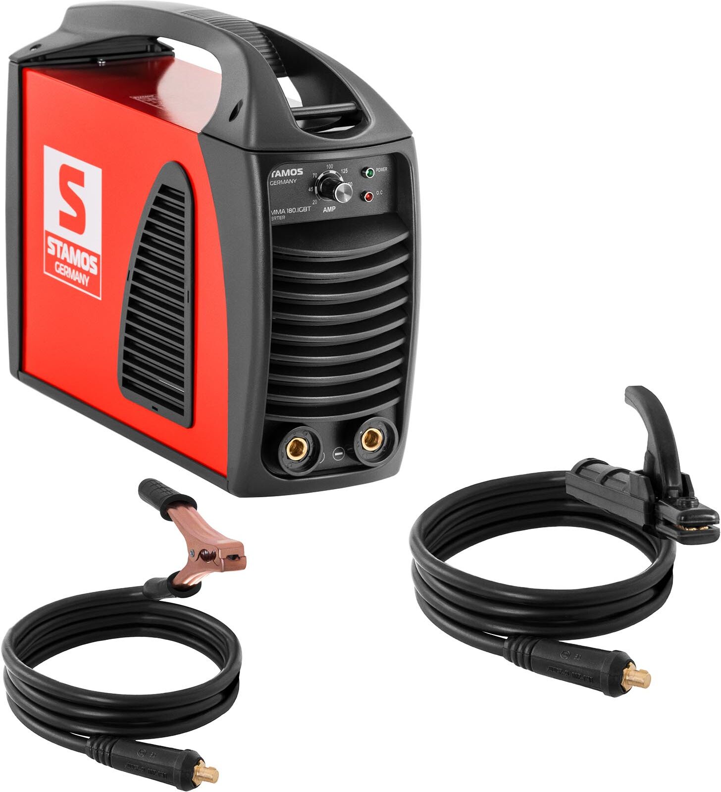 Stamos Germany Poste à souder à l'arc - 180A - Hot Start - IGBT S-MMA 180.IGBT Stamos Germany Poste à souder à l'arc - 180A - Hot Start - IGBT S-MMA 180.IGBT