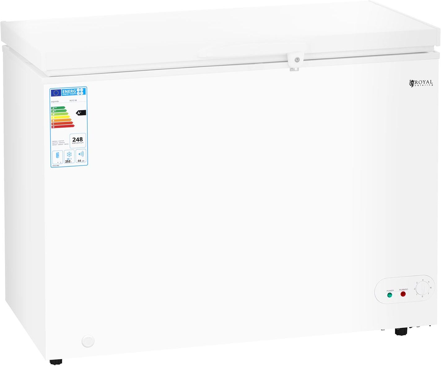 Royal Catering Congélateur coffre Gastro - 252 L RCFZ-252 Royal Catering Congélateur coffre Gastro - 252 L RCFZ-252