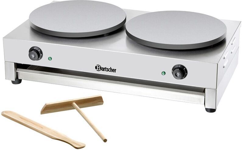 BARTSCHER Crêpière ronde - 2 x 40cm - 6.000 watts 104447 BARTSCHER Crêpière ronde - 2 x 40cm - 6.000 watts 104447
