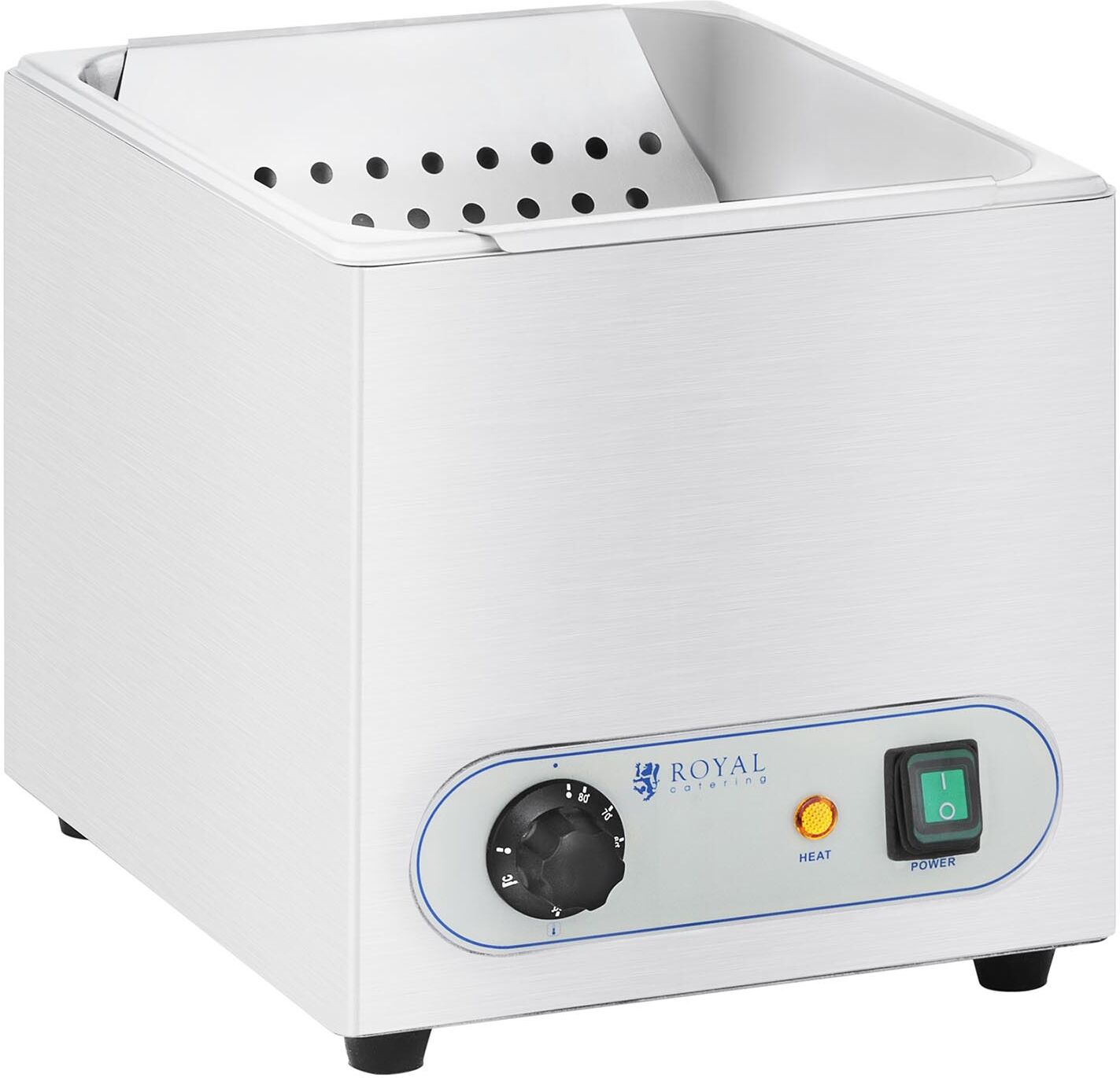 Royal Catering Poste à frites maintien au chaud - 350 W RCWG-1500-W Royal Catering Poste à frites maintien au chaud - 350 W RCWG-1500-W