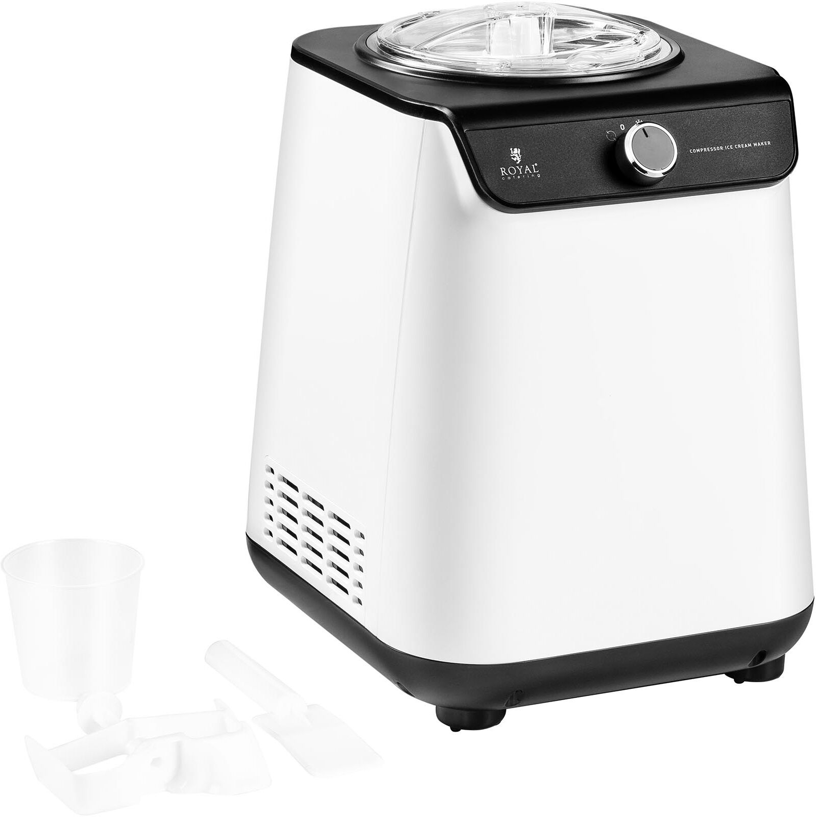 Royal Catering Machine à glace - 135 W - 1,2 l RC-CICM12 Royal Catering Machine à glace - 135 W - 1,2 l RC-CICM12