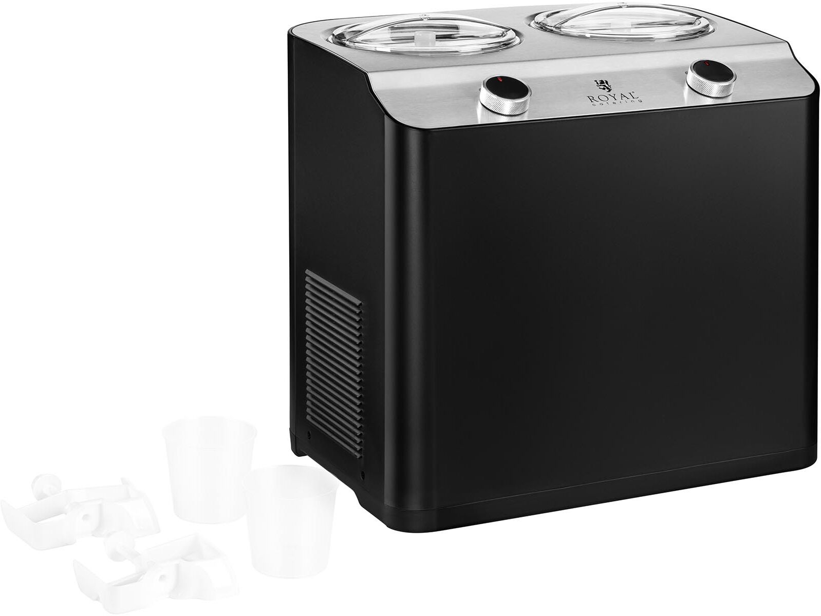 Royal Catering Machine à glace - 250 W - 2 x 1,2 l RC-ICM24 Royal Catering Machine à glace - 250 W - 2 x 1,2 l RC-ICM24