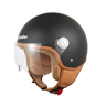 Eole Casque Jet Road intérieur marron