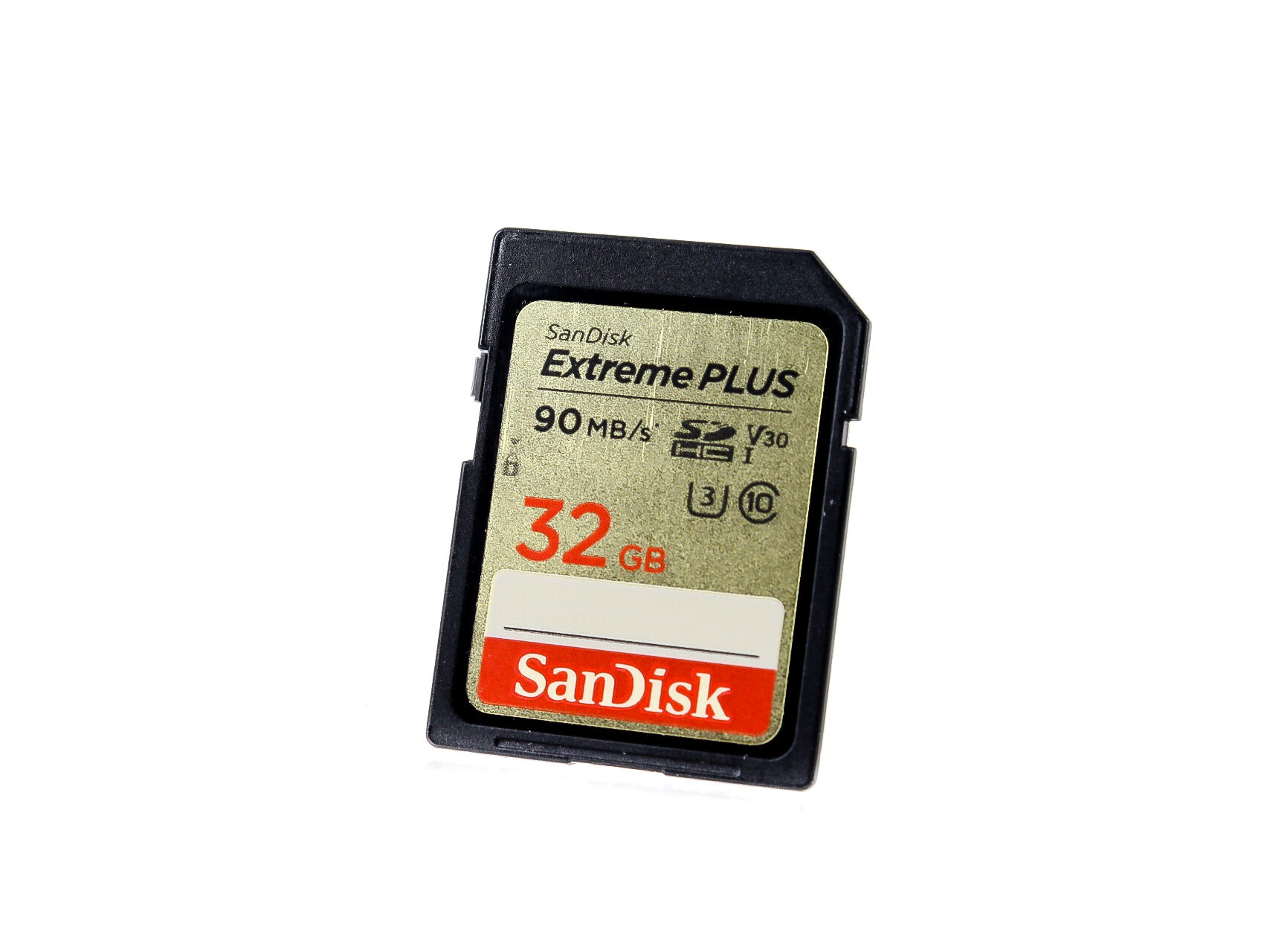SanDisk Occasion SanDisk Extreme Plus 32GB SDHC 90MB/s Carte mémoire SDHC